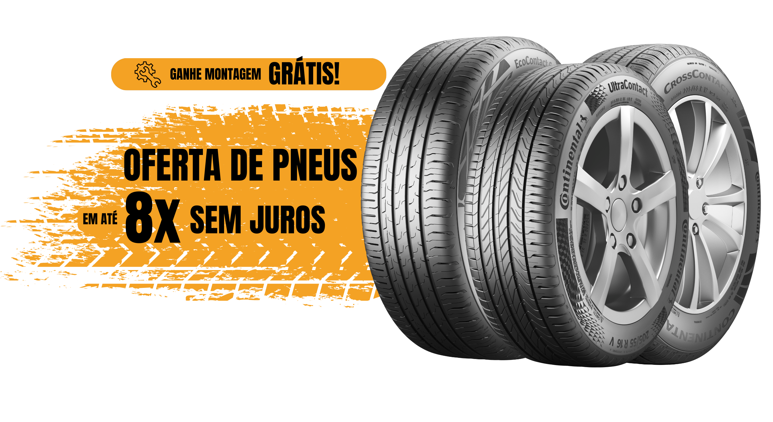 4 pneus continental